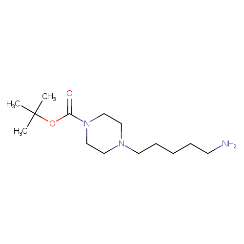 1-Piperazinecarboxylicacid, 4-(5-aminopentyl)-, 1,1-dimethylethyl ester