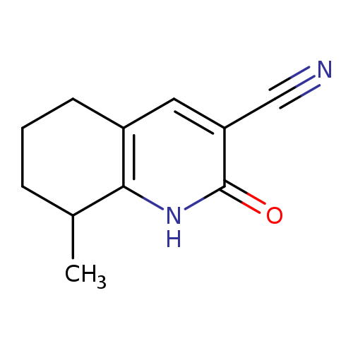 8-methyl-2-oxo-1,2,5,6,7,8-hexahydroquinoline-3-carbonitrile
