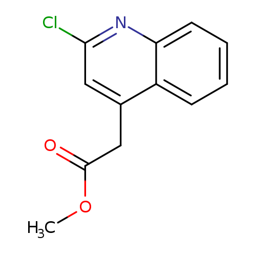 methyl 2-(2-chloroquinolin-4-yl)acetate