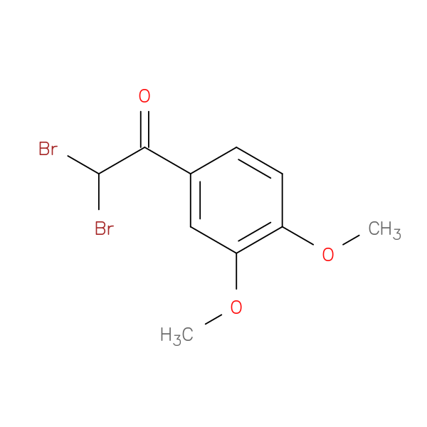 2，2-Dibromo-1-(3，4-dimethoxyphenyl)ethanone
