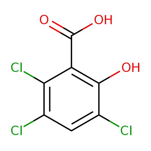 2,3,5-trichloro-6-hydroxybenzoic acid