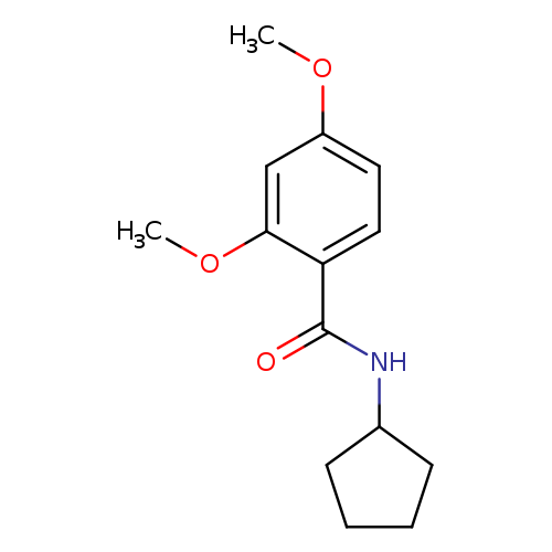 Benzamide, N-cyclopentyl-2,4-dimethoxy- (9CI)