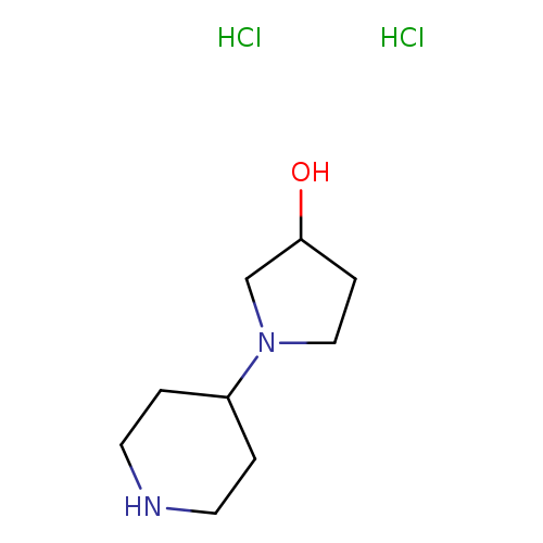 1-(4-Piperidinyl)-3-pyrrolidinol dihydrochloride