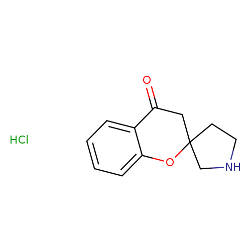 3,4-dihydrospiro[1-benzopyran-2,3'-pyrrolidine]-4-one hydrochloride
