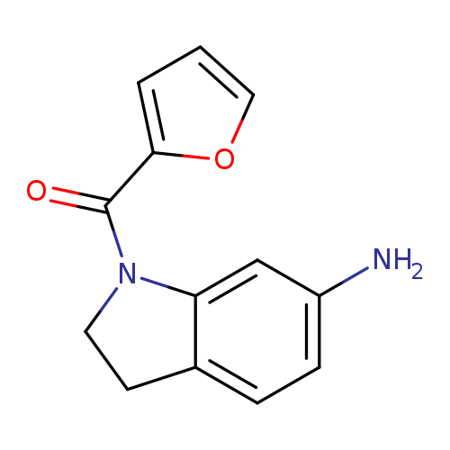 1-(furan-2-carbonyl)-2,3-dihydro-1H-indol-6-amine