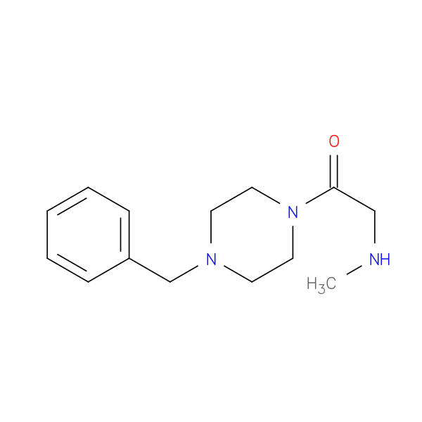N-[2-(4-Benzylpiperazin-1-yl)-2-oxoethyl]-n-methylamine