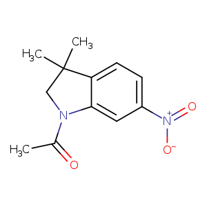1-(3,3-Dimethyl-6-nitroindolin-1-yl)ethanone