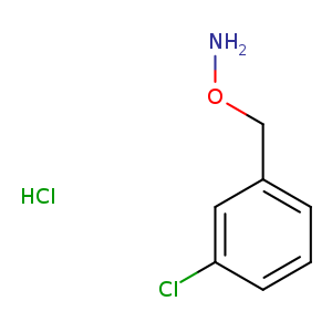 Hydroxylamine, O-[(3-chlorophenyl)methyl]-, hydrochloride (1:1)