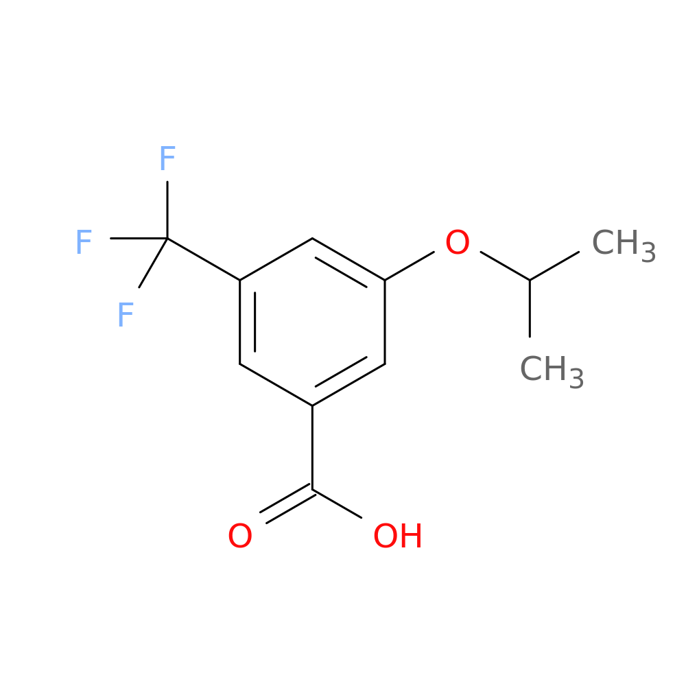 3-Isopropoxy-5-(trifluoromethyl)benzoic acid