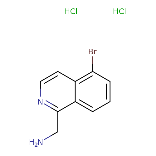 1-(5-bromoisoquinolin-1-yl)methanamine dihydrochloride