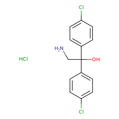 2-amino-1,1-bis(4-chlorophenyl)ethan-1-ol hydrochloride