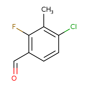 4-Chloro-2-fluoro-3-methylbenzaldehyde