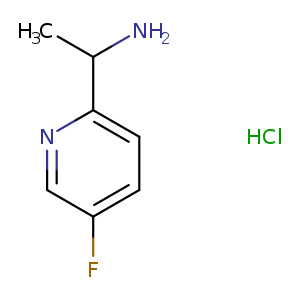 5-Fluoro-alpha-methyl-2-pyridinemethanamine hydrochloride