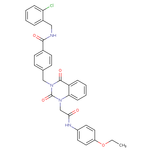 N-[(2-chlorophenyl)methyl]-4-[(1-{[(4-ethoxyphenyl)carbamoyl]methyl}-2,4-dioxo-1,2,3,4-tetrahydroquinazolin-3-yl)methyl]benzamide