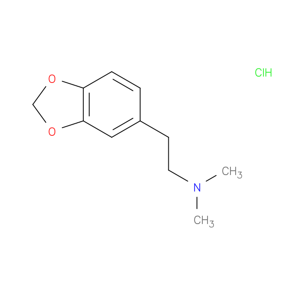 N,N-dimethyl-1,3-benzodioxole-5-ethanamine,monohydrochloride