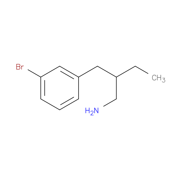 1-[2-(Aminomethyl)butyl]-3-bromobenzene