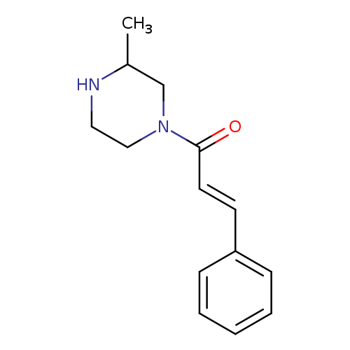 (E)-1-(3-methylpiperazin-1-yl)-3-phenylprop-2-en-1-one