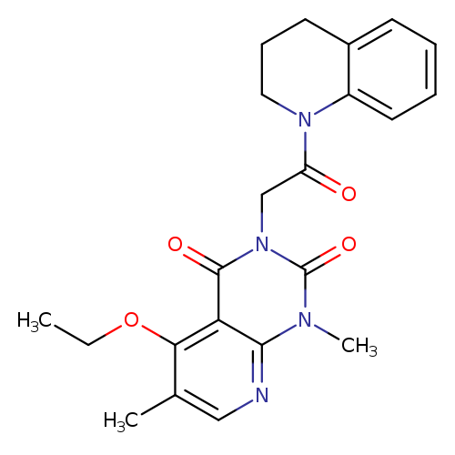 5-ethoxy-1,6-dimethyl-3-[2-oxo-2-(1,2,3,4-tetrahydroquinolin-1-yl)ethyl]-1H,2H,3H,4H-pyrido[2,3-d]pyrimidine-2,4-dione