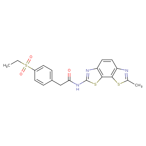 2-[4-(ethanesulfonyl)phenyl]-N-{11-methyl-3,12-dithia-5,10-diazatricyclo[7.3.0.0^{2,6}]dodeca-1(9),2(6),4,7,10-pentaen-4-yl}acetamide