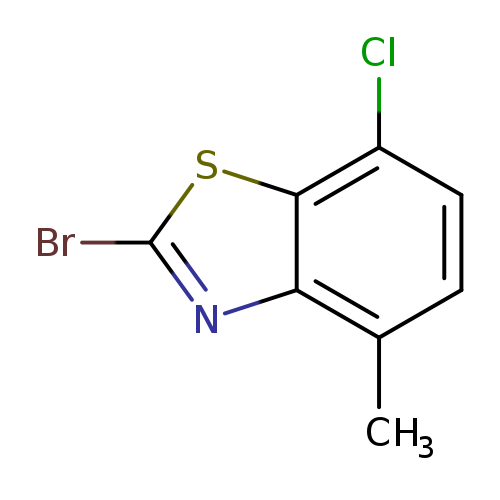 2-bromo-7-chloro-4-methyl-1,3-benzothiazole