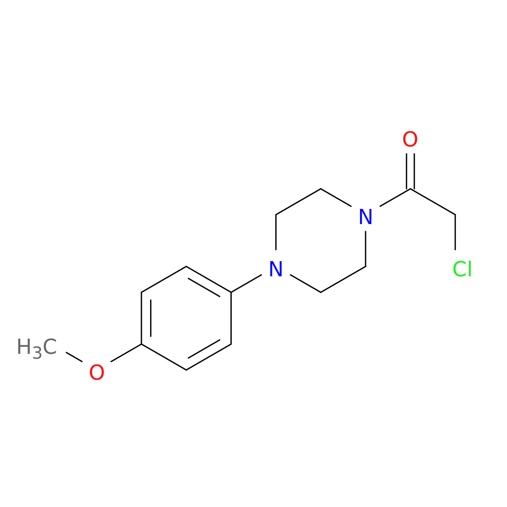 1-(chloroacetyl)-4-(4-methoxyphenyl)piperazine