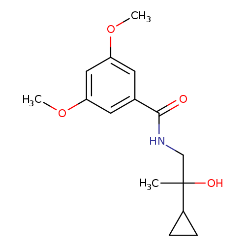 N-(2-cyclopropyl-2-hydroxypropyl)-3,5-dimethoxybenzamide