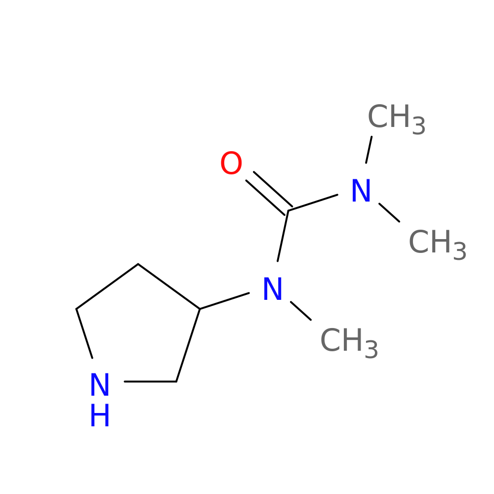 1,3,3-Trimethyl-1-(pyrrolidin-3-yl)urea
