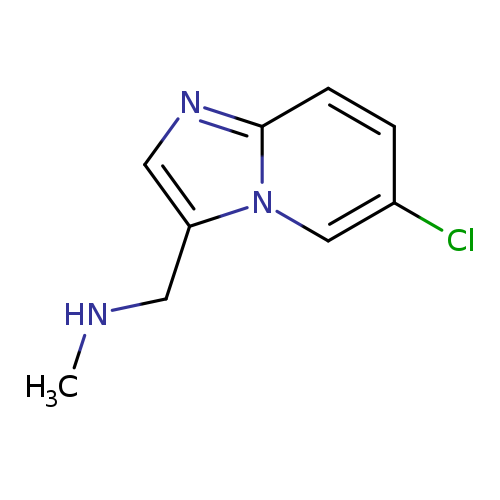 ({6-chloroimidazo[1,2-a]pyridin-3-yl}methyl)(methyl)amine