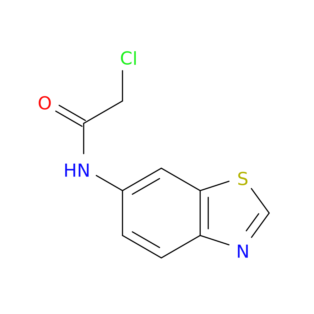 N-(Benzo[d]thiazol-6-yl)-2-chloroacetamide