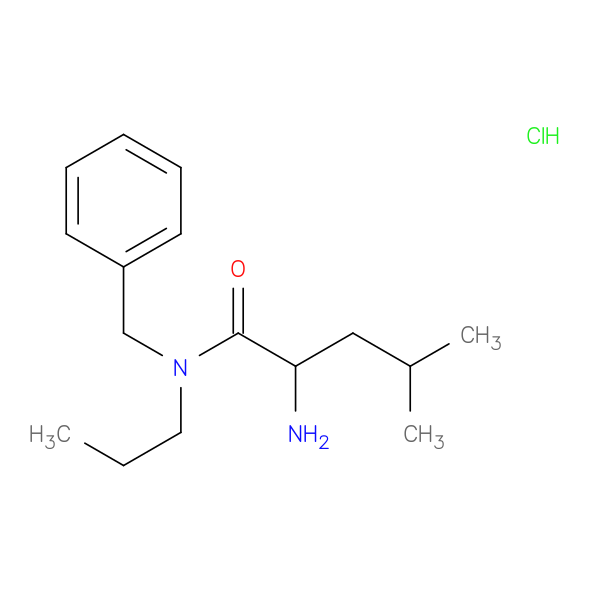2-amino-N-benzyl-4-methyl-N-propylpentanamide hydrochloride