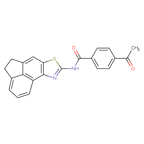 4-acetyl-N-{5-thia-3-azatetracyclo[6.6.1.0^{2,6}.0^{11,15}]pentadeca-1(15),2(6),3,7,11,13-hexaen-4-yl}benzamide