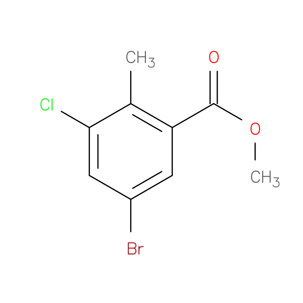 Methyl 5-Bromo-3-chloro-2-methylbenzoate
