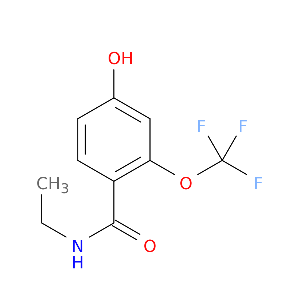N-Ethyl-4-hydroxy-2-trifluoromethoxy-benzamide