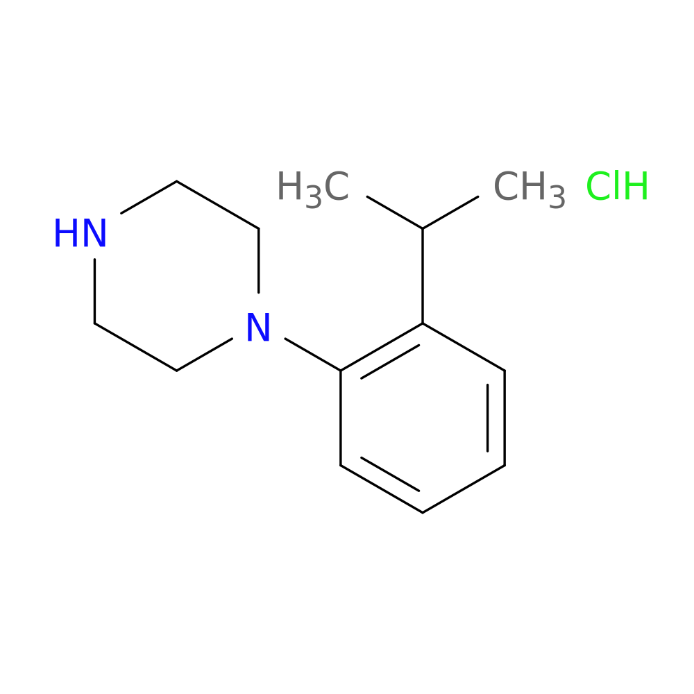 1-[2-(propan-2-yl)phenyl]piperazine hydrochloride