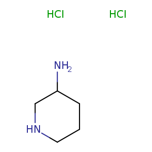 3-Piperidinamine, hydrochloride (1:2)