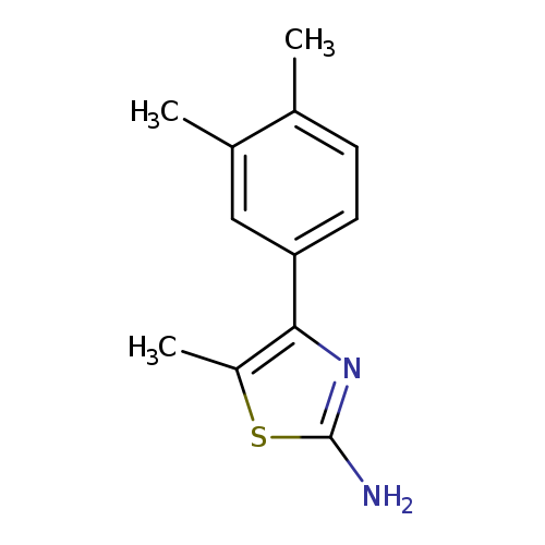 4-(3,4-Dimethylphenyl)-5-methyl-1,3-thiazol-2-amine