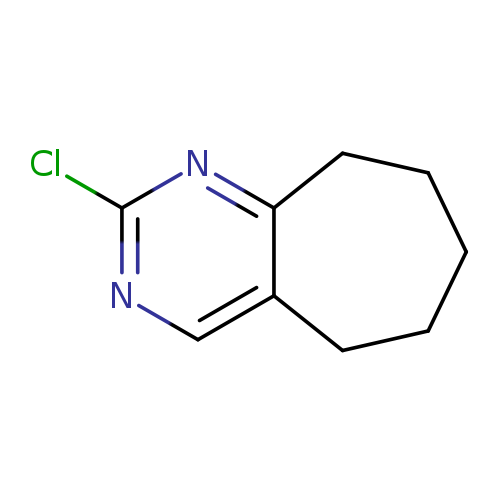 2-CHLORO-5H,6H,7H,8H,9H-CYCLOHEPTA[D]PYRIMIDINE