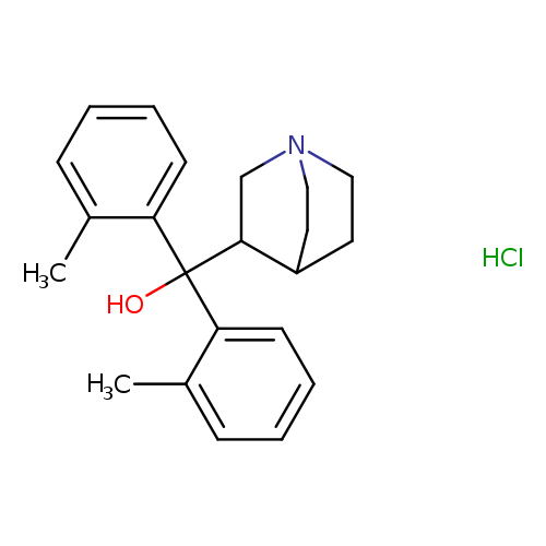 1-Azabicyclo[2.2.2]oct-3-yl[bis(2-methylphenyl)]methanol hydrochloride