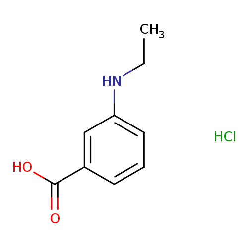 3-(ethylamino)benzoicacidhydrochloride