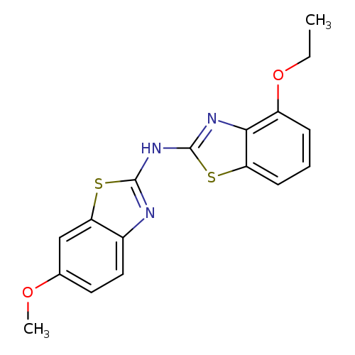 N-(4-ethoxy-1,3-benzothiazol-2-yl)-6-methoxy-1,3-benzothiazol-2-amine