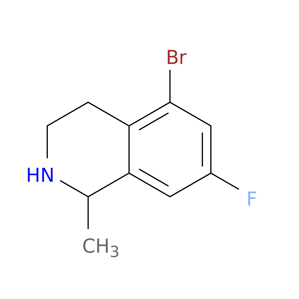 5-bromo-7-fluoro-1-methyl-1,2,3,4-tetrahydroisoquinoline