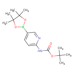 2-(tert-butoxycarbonylamino)pyridine-5-boronic acid, pinacol ester