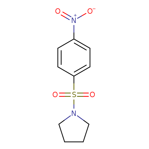 Pyrrolidine, 1-[(4-nitrophenyl)sulfonyl]-
