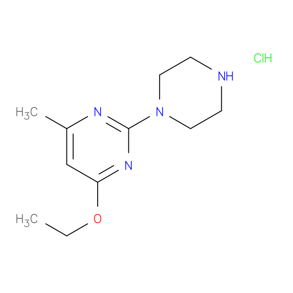 4-ethoxy-6-methyl-2-(piperazin-1-yl)pyrimidine hydrochloride