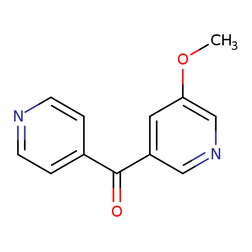 3-methoxy-5-(pyridine-4-carbonyl)pyridine