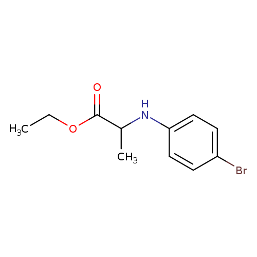 Alanine, N-(4-bromophenyl)-, ethyl ester