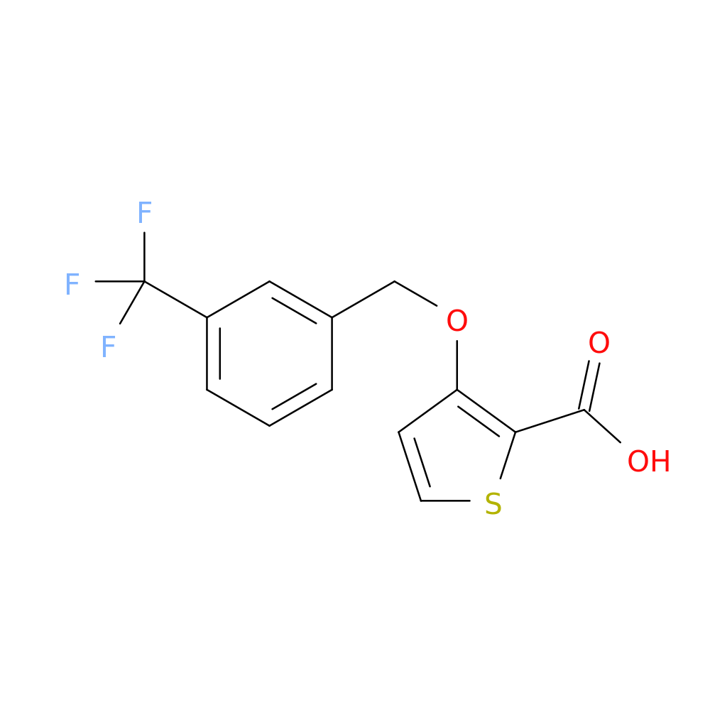 3-([3-(Trifluoromethyl)benzyl]oxy)-2-thiophene-carboxylic acid