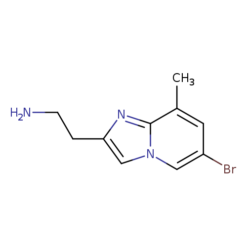 2-{6-bromo-8-methylimidazo[1,2-a]pyridin-2-yl}ethan-1-amine