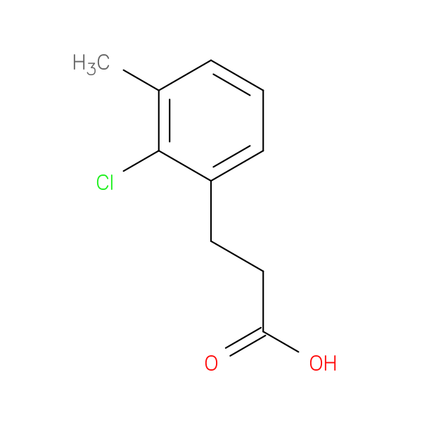 3-(2-chloro-3-methylphenyl)propanoic acid