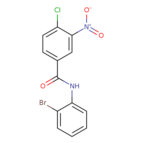 N-(2-Bromophenyl)-4-chloro-3-nitrobenzamide